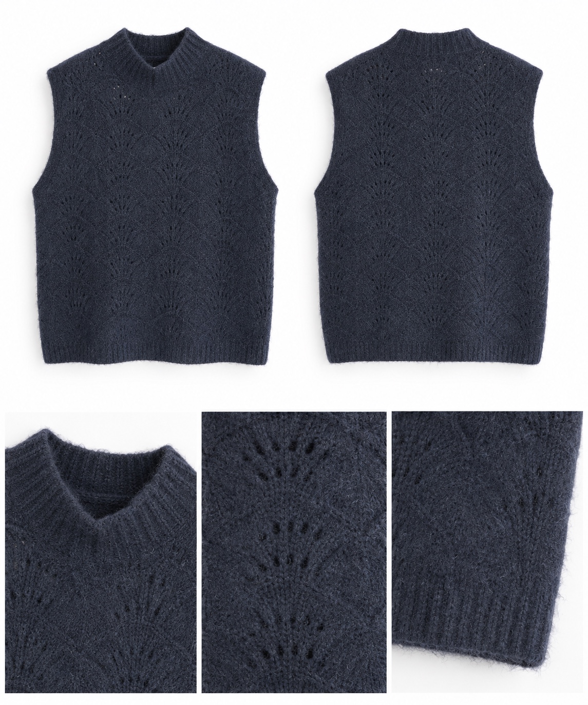 Maille Alma — Bleu Nuit