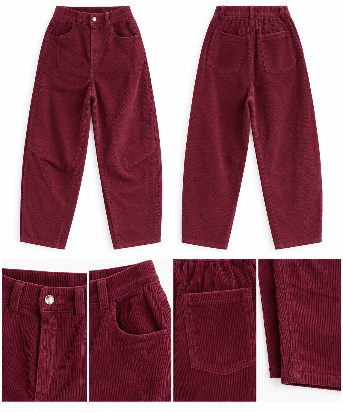 Pantalon Sienna — Prune