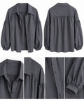 Chemise Céleste — Bleu Ardoise